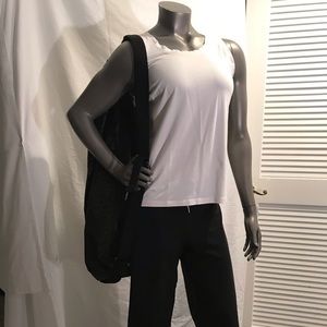 White Lucy exercise top